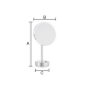 Smedbo Outline FK484EP vergrootspiegel 5x chroom