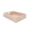 Decor Walther Basket 0939691 Basket TRAY tray/schaal licht rotan