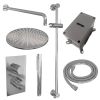 Brauer Edition 5-CE-063 thermostatische inbouw regendouche 3-weg omstelling SET 40 chroom