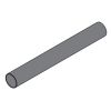 Clou CL1060604284 muurbuis 200mm ø25mm t.b.v. Mini Suk sifon gunmetal geborsteld PVD