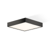 Decor Walther 0218860 CUT 30 N LED wand- plafondlamp 30x30cm mat zwart