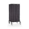 Decor Walther 0613760 WR 1 wasmand roestvrij staal zwart/ mat zwart