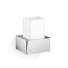 Decor Walther Brick 0591905 BK WMG glashouder zwart porselein/ chroom