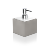 Decor Walther Brownie 0937149 BROWNIE SSP zeepdispenser staand kunstleder taupe
