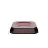 Decor Walther Crystal 0931697 KR STS zeepschaal Rich Burgundy