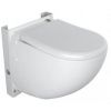 SFA Sanibroyeur Sanicompact Comfort NP101075 (INS100115) toiletzitting met deksel wit
