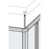 Huppe 1002, 054204 verticale afdichtingsstrip/ magneetstrip *niet meer leverbaar*