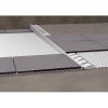 Blanke Aqua Keil 844280B100R afschotprofiel douchevloer 2000x10x40 rechts RVS geborsteld