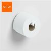 Clou Flat CL090203120 toiletrolhouder zonder klep mat wit