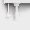 Clou InBe IB064500120 design hoekstopkraan type 1, rond, met knelmoer en krimpkous, mat wit