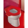 Laufen Florakids 8910320610001 toiletzitting zonder deksel rood