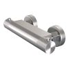 Brauer Carving 5-NG-086-2 opbouw douche thermostaatkraan SET 02 RVS geborsteld PVD