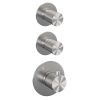 Brauer Carving 5-NG-119 thermostatische inbouw regendouche SET 23 RVS geborsteld PVD