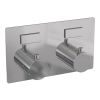 Brauer Edition 5-CE-163 thermostatische inbouw regendouche met drukknoppen SET 52 chroom