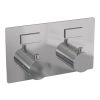 Brauer Edition 5-CE-180 thermostatische inbouw regendouche met drukknoppen SET 69 chroom