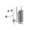 Clou Flat CL09020994101 accessoireset (5-delig) rvs geborsteld