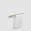 Clou Fold CL/09.04051.82 handdoekrek 45cm goud geborsteld PVD