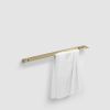 Clou Fold CL/09.04057.82 handdoekrek 60cm goud geborsteld PVD