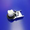 Duscholux 752196.078 complete draaiplaat onder links chroom