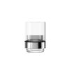 Geesa Craft 911502-02 glashouder met glas chroom