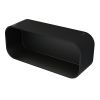 Geesa Frame 918901-06 douchemand / planchet 25 cm zwart