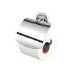 Geesa Hotel 915308-02 toiletrolhouder met klep chroom