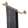 Geesa Nemox Brushed Gold 916507-07-45 wandhanddoekhouder 45cm goud geborsteld