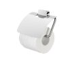 Geesa Topaz Chrome 917908-02-A toiletrolhouder met klep chroom