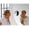 Hipp Design SPV1546 externe losse LED vergrootspiegel 5x zwart voor bevestiging op spiegel