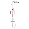 HSK Shower & Co! E98508-14-41 glijstuk t.b.v. RS Slim shower-set chroom
