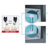 Inda Trendy 4000 RBPL00400 scharnierdelenset voor draaideur