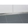 Blanke Aqua Deko 622284024125 afsluitprofiel voor boven goot 1250x24mm RVS verchroomd