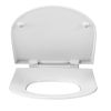 Pressalit Projecta D Solid Pro 1008011-DG4925 toiletzitting met deksel wit polygiene
