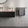 Geesa Nemox Brushed Metal Black 916502-09 glashouder zwart metaal geborsteld