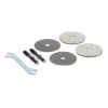 Villeroy en Boch Subway 3.0 92094661 set vaste scharnieren chroom