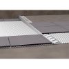 Blanke Aqua Keil 7552856080R afschotprofiel douchevloer 1480x8x32 rechts mat zwart