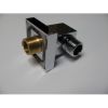 Bossini V00240 wandaansluitbocht chroom (OUTLET)