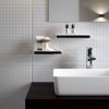Geesa Frame 918802-02 planchet 21 cm chroom/ wit