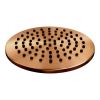 Brauer Carving 5-GK-204 thermostatische inbouw regendouche met drukknoppen SET 69 koper geborsteld PVD
