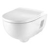Pressalit Project 300 Pro 1194011-DH9999 toiletzitting met deksel wit