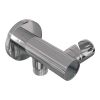 Brauer Carving 5-CE-215 thermostatische inbouw badkraan met drukknoppen SET 04 chroom