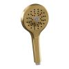 Brauer Carving 5-GG-205 thermostatische inbouw regendouche met drukknoppen SET 70 goud geborsteld PVD