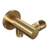 Brauer Carving 5-GG-185 thermostatische inbouw regendouche met drukknoppen SET 50 goud geborsteld PVD