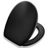 Pressalit T2 316001-UN3999 toiletzitting met deksel zwart