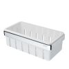 Geesa Frame 918801-02 douchemand 21 cm chroom/ wit