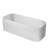 Geesa Frame 918901-01 douchemand/ planchet 25 cm wit
