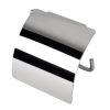 Geesa Hotel 91145 toiletrolhouder met klep chroom
