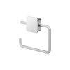 Geesa Topaz Chrome 917909-02-A toiletrolhouder zonder klep chroom