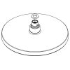 HSK Shower & Co! E98521-41-41 hoofddouche rond 250x18mm chroom