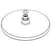 HSK Shower & Co! E98521-44-41 hoofddouche rond 255x21mm chroom
